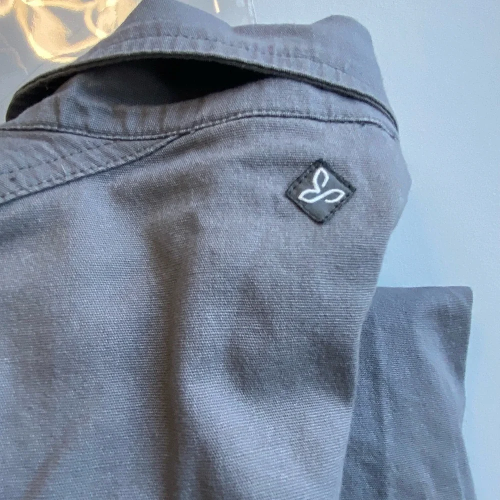 Prana Mayve Jacket Canvas Utility Grey Size Large Outdoor